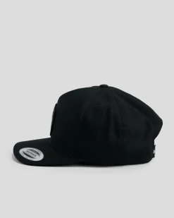 The Mad Hueys Kraken Port Hole Snapback Cap Black Best
