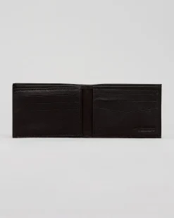 Rip Curl K-Roo RFID Slim Leather Wallet Black Sale