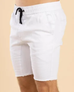 Lucid Laneway Walk Shorts White Online