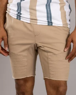 Lucid Laneway Walk Shorts Stone