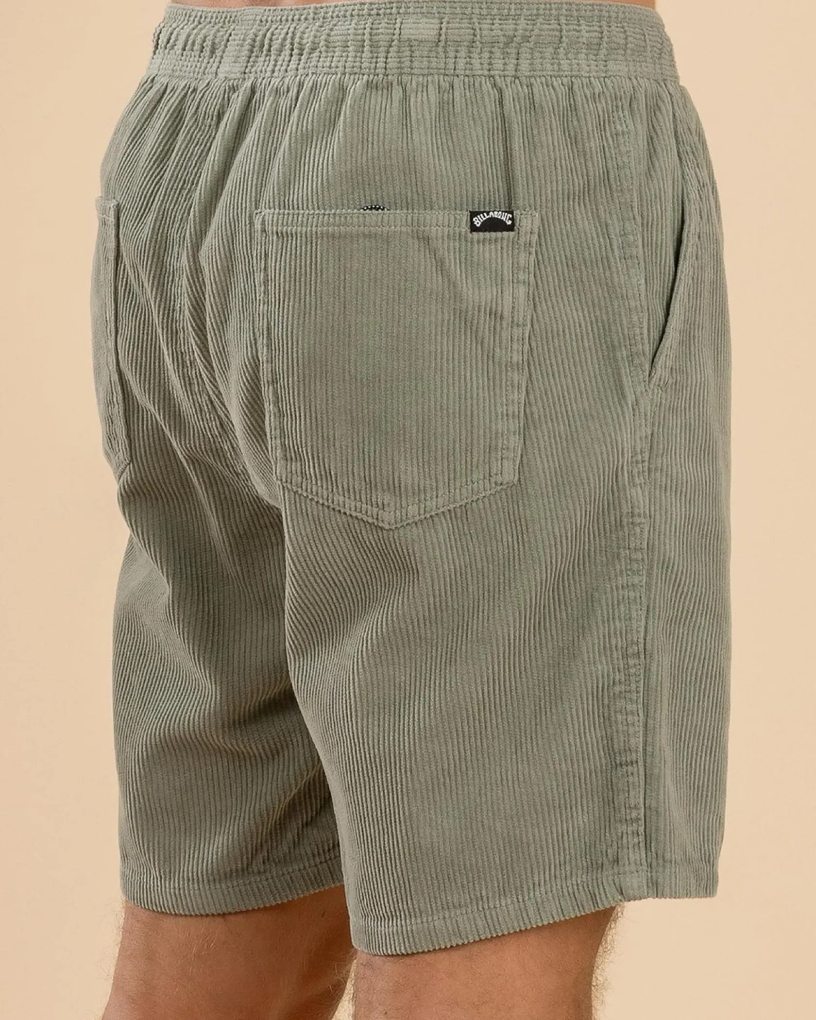 Billabong Larry Cord Walk Shorts Green Ash Sale