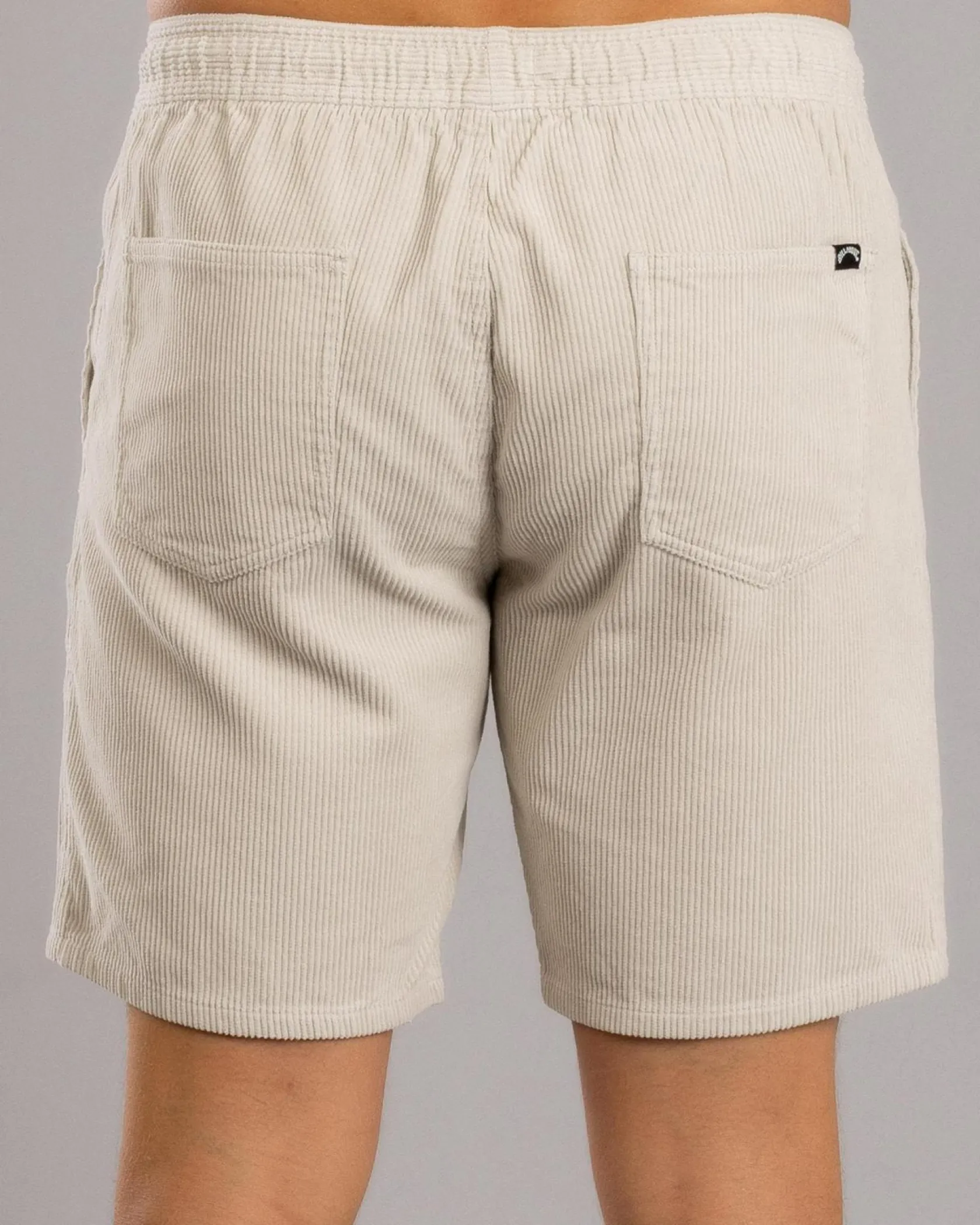 Billabong Larry Cord Walk Shorts Stone Discount