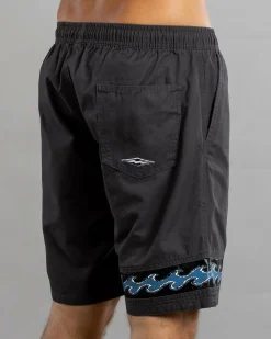 Billabong Larry OG Walk Shorts Washed Black Hot