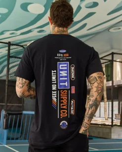 Unit Last Lap T-Shirt Black