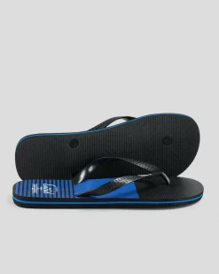 Lucid Latitude Thongs Black/blue New