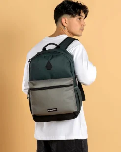 Volcom Launch Backpack Dark Green Hot