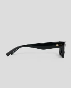 Le Specs Le Castle Polarised Sunglasses Black/ Smoke Mono Online