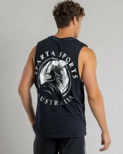 Sparta Legacy Muscle Tank Black Acid Best