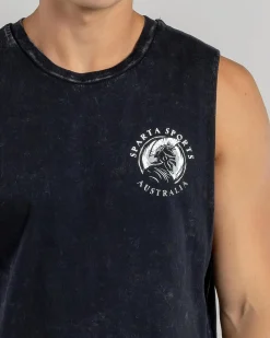 Sparta Legacy Muscle Tank Black Acid Best