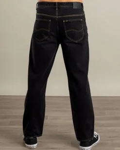 Lee L-Four Baggy Jeans Black Superused Online