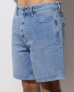 Lee L-Four Baggy Shorts Skybound Blue Online