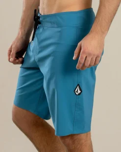 Volcom Lido Solid Mod 20" Board Shorts Coronet Blue Sale