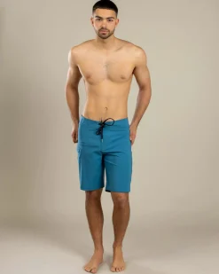 Volcom Lido Solid Mod 20" Board Shorts Coronet Blue Sale