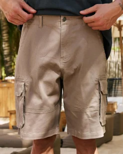 Jacks Limit Cargo Walk Shorts Stone Sale