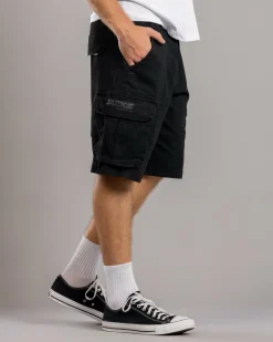Jacks Limit Cargo Walk Shorts Black Outlet
