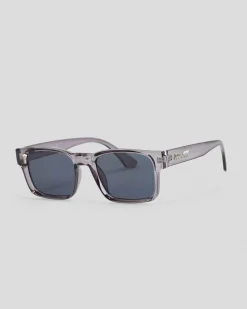 Lucid Limitless Sunglasses Grey Crystal Clearance