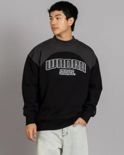 Wndrr Limitz Panel Sweatshirt Black Best
