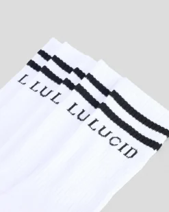 Lucid Linked Socks 5 Pack White Hot
