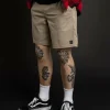 Dexter Local Elastic Waist Shorts Stone Outlet