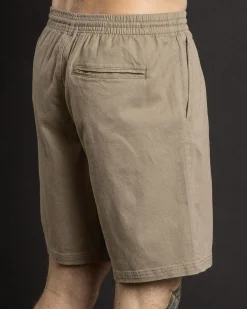 Dexter Local Elastic Waist Shorts Stone Outlet