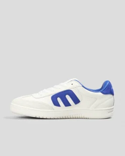 Etnies Lo-Cut Shoes White/blue
