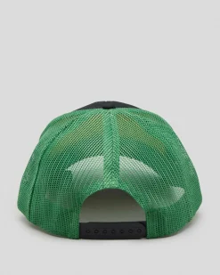 John Deere Logo Mesh Back Cap Black/green New