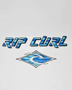 Rip Curl Logo Sticker Black/blue Online