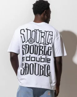 S-Double Logofest T-Shirt White Hot