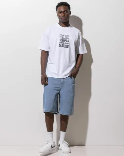 S-Double Logofest T-Shirt White Hot
