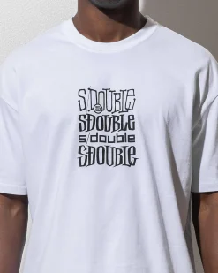 S-Double Logofest T-Shirt White Hot