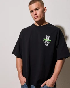 Worship Supplies Logorama Oversized T-Shirt Black Best