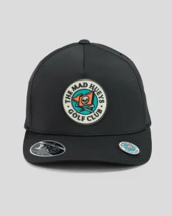 The Mad Hueys Loose Golf 110 Snapback Cap Black Sale