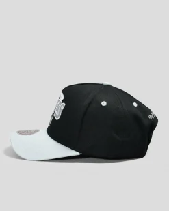Mitchell & Ness Los Angeles Raiders Pro Pinch Snapback Cap Black/gray Sale