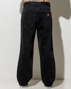 Worship Supplies Lounger Jeans Washed Black New