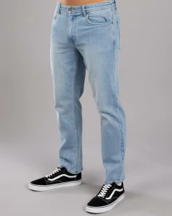 Lee L-Three Straight Jeans Stone Fade Outlet