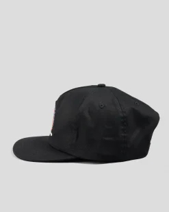 Krooked Mad Back Snapback Cap Black Online