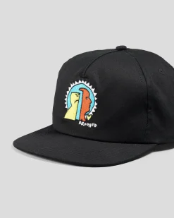 Krooked Mad Back Snapback Cap Black Online