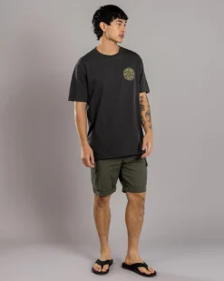 The Mad Hueys Mad Series T-Shirt Vintage Black Discount