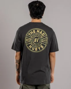 The Mad Hueys Mad Series T-Shirt Vintage Black Discount