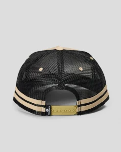 The Mad Hueys Mad Series Twill Trucker Cap Tan Sale