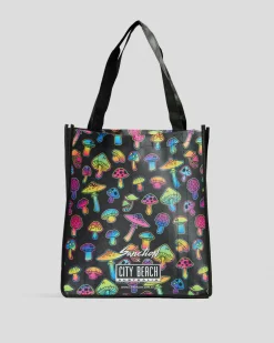Sanction Magic Mushrooms Eco Carry Bag Multi Hot