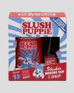 Slush Puppie Making Cup & Red Cherry Syrup Set Multi Online