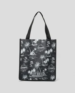 City Beach Mallorca Eco Bag Black Discount