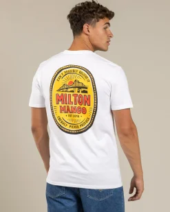 Milton Mango Mango Story T-Shirt White Clearance