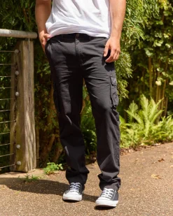 Rusty Manila Cargo Pants Black Hot
