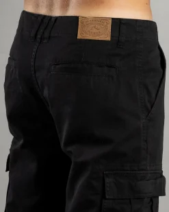 Rusty Manila Cargo Pants Black Hot