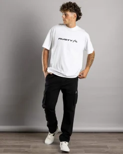 Rusty Manila Cargo Pants Black Hot