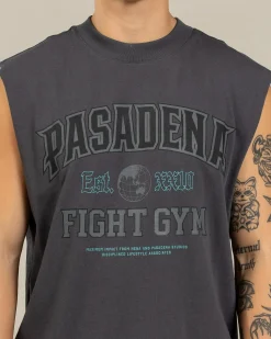 Nena & Pasadena March Raptor Muscle Tank Asphalt Outlet