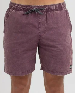 Billabong Mario 2.0 Elastic Walk Shorts Burgundy Hot