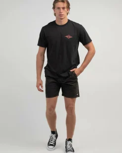 Billabong Mario 2.0 Elastic Walk Shorts Black Clearance